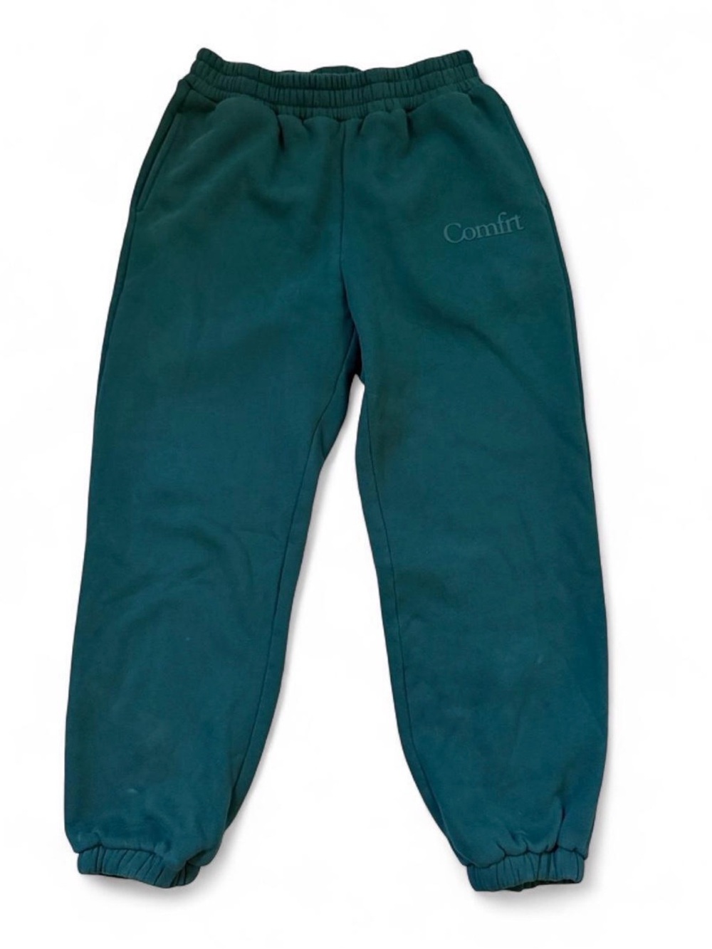 Comfort Crew Teal Green Fleece Joggers